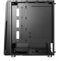 微星（MSI）雷万汀 中塔机箱/支持ATX主板/支持240水冷/标配1把ARGB风扇 （MAG LAEVATAIN）