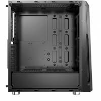 微星（MSI）雷万汀 中塔机箱/支持ATX主板/支持240水冷/标配1把ARGB风扇 （MAG LAEVATAIN）