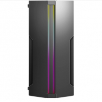 微星（MSI）雷万汀 中塔机箱/支持ATX主板/支持240水冷/标配1把ARGB风扇 （MAG LAEVATAIN）