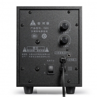 金河田 Q60青春版 多媒体音响低音炮台式电脑音箱