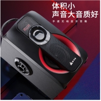 金河田 T10 无线蓝牙音箱2.1声道户外大音量广场舞手提便携式家用插卡播放器收音机环绕音响