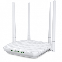 腾达（Tenda）FH456 家用 4天线覆盖450㎡无线路由器 （可充当Wifi信号放大器 中继器 穿墙【信号增强版】450M