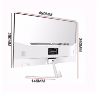 梅捷（SOYO）M3 21.5英寸白色 60Hz VGA 家用 办公 吃鸡游戏 高清平面显示器 云南电脑批发