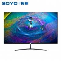 梅捷 M8 32英寸直面2K无边框显示器超溥吃鸡游戏高清电脑液晶屏