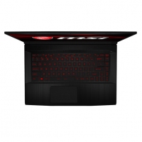 微星(msi)GF63 15.6英寸轻薄窄边框游戏笔记本电脑(九代i7-9750H 8G 256G NVMe SSD GTX1650MQ)（GF63 Thin 9SC-088CN）