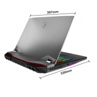 微星(msi)GT76 17.3英寸旗舰游戏笔记本电脑(九代i9-9900K 32G*2 1T+512G 2 SSD RTX2080 8G 4K UHD)黑（GT76 Titan DT 9SG-048CN）