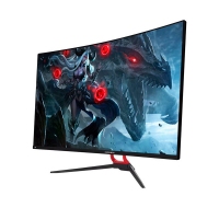 东星U8 27寸R1800曲面无边框 HDMI+VGA RGB炫光电竞风 高清液晶显示器 