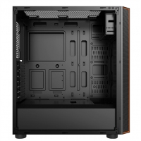 aigo爱国者神盾1 电脑台式主机箱 中塔机箱侧透 支持ATX大板水冷风冷