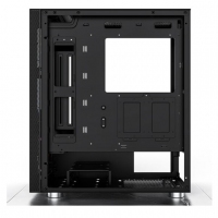 aigo爱国者 炫影5 黑色 台式机电脑机箱 ATX主板/360冷排/双面钢化玻璃/主板同步发光面板