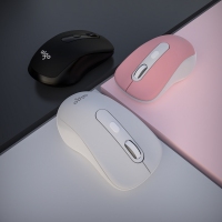 (aigo)爱国者M21黑色4D静音版 静音鼠标 带DPI切换笔记本台式机鼠标