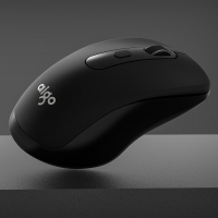 (aigo)爱国者M21黑色4D静音版 静音鼠标 带DPI切换笔记本台式机鼠标
