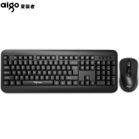 爱国者(aigo）MK1802 无线键鼠套装 台式电脑笔记本办公家用键鼠套装