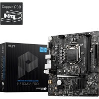 微星H510M-A PRO主板 兼容10代11代intel处理器接口 HDMI+VGA