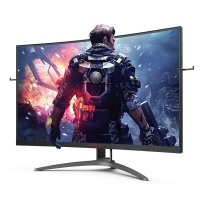 AOC AG323FCXE 31.5英寸电脑曲面屏165Hz 1ms响应 吃鸡游戏电竞显示器 FreeSync技术 电脑显示器