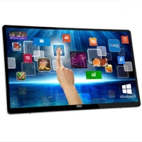 AOC E2472PWUT/BS 23.6英寸win8认10点电容触摸屏触摸液晶显示器电脑显示器触控 黑色