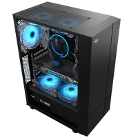 爱国者 A20SE 标准版 黑色 台式家用电脑机箱 台式主机机箱