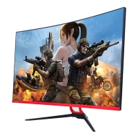 东星(梅捷)S3286 32寸黑色/1K/165z曲面/显示器V型底座网吧电竞HDMI+DP+VGA