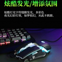 西部猎人 GS01(黑色）专业电竞游戏鼠标