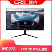 瑞克MC272 27寸黑色 IPS无边框显示器