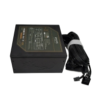 三段式电源 刺客PRO590 额定400W 静音芯片电脑电源