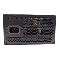 三段式电源 刺客PRO590 额定400W 静音芯片电脑电源