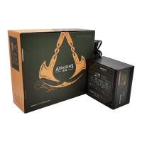 三段式电源 刺客PRO490 额定300W 静音芯片电脑电源