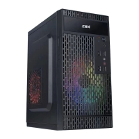 三段式机箱 芯灵 铁侧版（黑色）