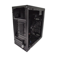 三段式机箱 芯灵 铁侧版（黑色）