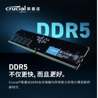 英睿达（Crucial）16GB DDR5 5600频率 台式机内存条