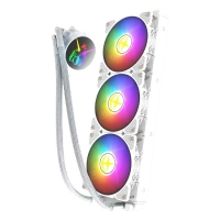 天极风麒麟360 白色白色一体式水冷散热器套装RGB台式电脑cpu水冷风扇