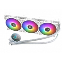 天极风麒麟360 白色白色一体式水冷散热器套装RGB台式电脑cpu水冷风扇