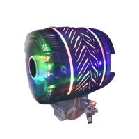 XINBADA 枭龙 双风扇 五彩CPU散热器