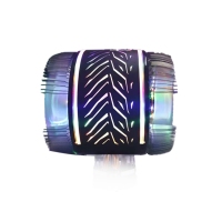 XINBADA 枭龙 双风扇 五彩CPU散热器