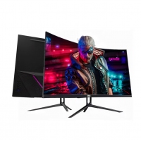 T3225QW 32寸2K 165HZ黑色曲面无边框V型底座