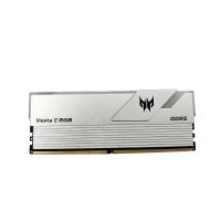 宏碁掠夺者（PREDATOR）32G(16G×2)套装 DDR5 6000频率 台式机内存条 Vesta II 炫光星舰RGB灯条(C30) 星光银