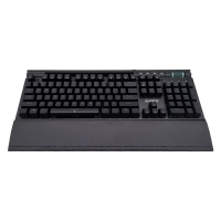 西部猎人 V100G 光轴（黑色）专业电竞游戏有线机械键盘 独家私模 带多媒体按键 宏定议编程 托盘 手机支架 RGB混光