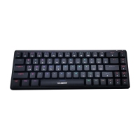 西部猎人 V400W 青轴（黑色） 68键三模超薄矮轴机械键盘 昆明键盘批发