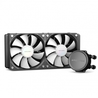 爱国者（aigo）冰魄LP240黑色一体式水冷 CPU散热器（ARGB光效/免拼接风扇/陶瓷轴心）