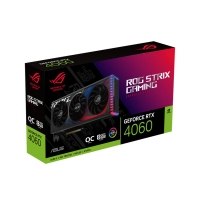 华硕（ASUS）ROG STRIX RTX4060 O8G GAMING 猛禽 电竞游戏独立显卡