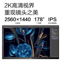 飞利浦（PHILIPS）27E1N5600E 27寸 2K高清75HzIPS显示屏Type-C65w升降旋转1ms响应电脑显示器