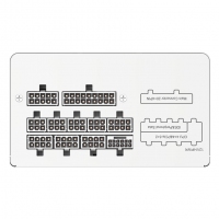 爱国者（aigo）ES750W白色 ATX3.0 台式电脑主机箱电源（原生PCIE5.0/12VHPWR/80plus金牌/全模组/40系显卡）