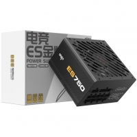 爱国者（aigo）ES750W ATX3.0 台式电脑主机箱电源（原生PCIE5.0/12VHPWR/80plus金牌/全模组设计/40系显卡）