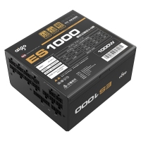 爱国者（aigo）ES1000W ATX3.0金牌全模组电源（原生PCIE5.0支持4090/全电压/台式游戏电脑主机箱电源）