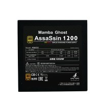 美商Mamba Ghost曼巴幽灵AS1200 额定1000W 职业电竞电脑电源
