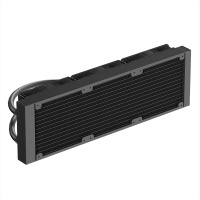 爱国者（aigo）冰魄SX360 ARGB版 黑色 数显屏一体式CPU水冷散热器（多平台扣具/PWM风扇/加厚冷排/陶瓷水泵）