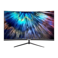 卓兴玩家 ZR320 32英寸4K高清曲面显示器1500R曲率电脑办公护眼屏幕娱乐音影