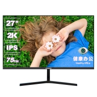 卓兴玩家 Z270K 27英寸 IPS广视角 2K超清 5ms 75hz 三微边低蓝光不闪屏 健康办公 家用显示器