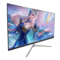 卓兴玩家 G3202 32寸2K165Hz 黑色 IPS硬屏 平面无边框电竞显示器 带灯/V型底座 HDMI+DP