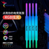 威刚(ADATA)XPG D500G 32G(16G*2) 6800 DDR5 DW500G (釉白) RGB 台式机内存条