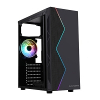 游戏风暴 雷霆T9 黑色 游戏机箱支持ATX M-ATX ITX主板/长显卡机箱